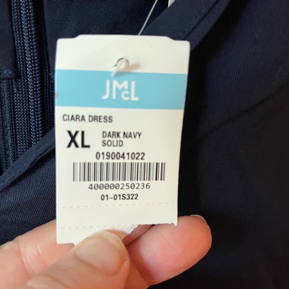 NWT J.McLaughlin Navy Ciara Wrap Dress size XL - Picture 4 of 5